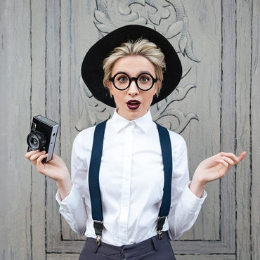 Flintronic Retro Wizard Round Toy Glasses for Kids & Adults