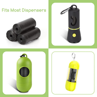 Nobleza 1080 Count Scented Dog Poop Bags, Leak-Proof and Thick