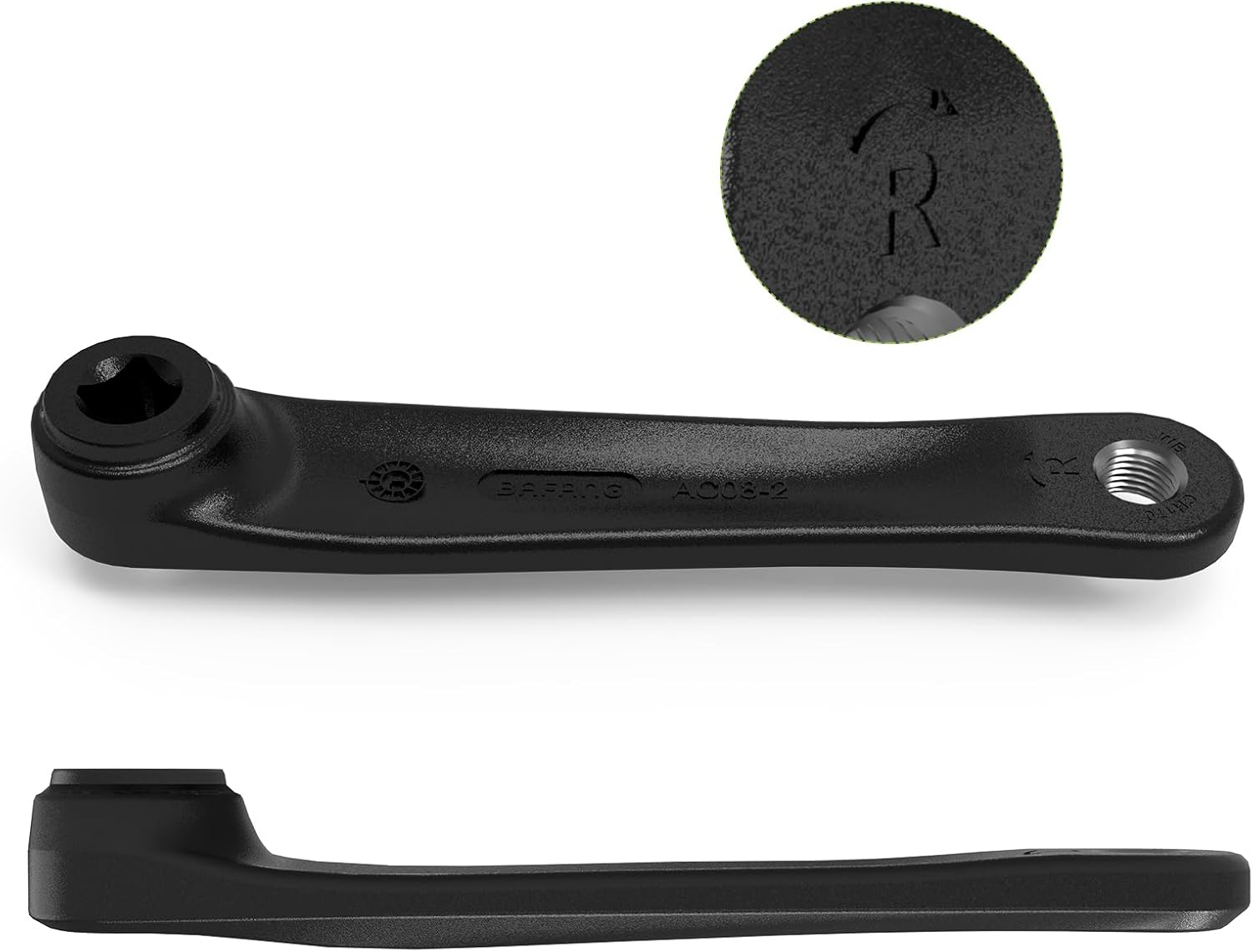 BAFANG 170mm Diamond Hole Right Crank Arm for E‑Bike