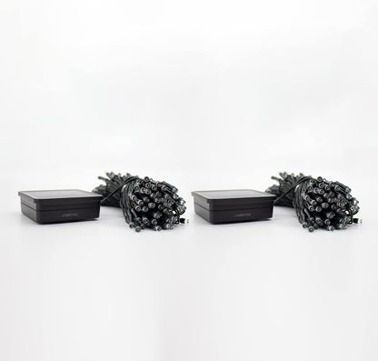 SOLMIRA Ciepły Solar Outdoor String Lights 8 Modes 4V