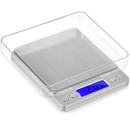 eWINNER High-Precision Digital Pocket Scale 500-3000g Dual Trays