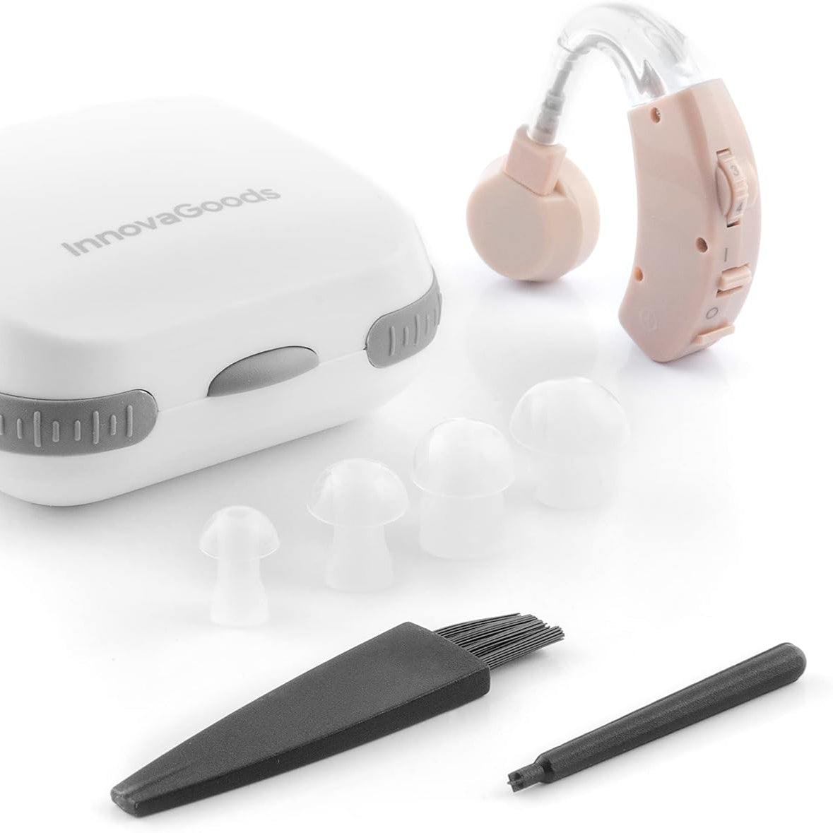 InnovaGoods Retro Compact Earphone Amplifier with Adjustable Volume