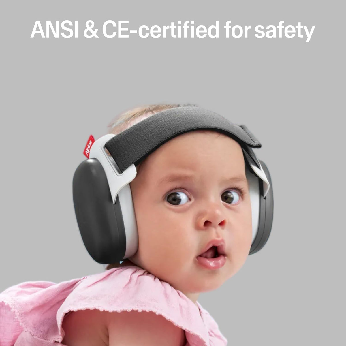 Alpine Muffy Baby Adjustable Earmuffs with 24dB Noise Reduction
