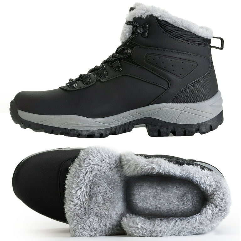 CC-Los Women's Waterproof Winter Snow Hiking Boots - Warm Outdoor Booties