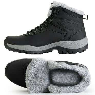 CC-Los Women's Waterproof Winter Snow Hiking Boots - Warm Outdoor Booties