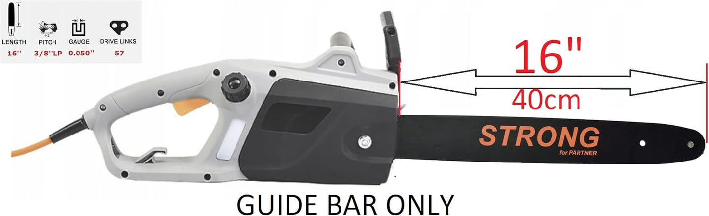 16 Inch Guide Bar for Titan Chainsaws TTB355CHN TTL632CHN and Many Others