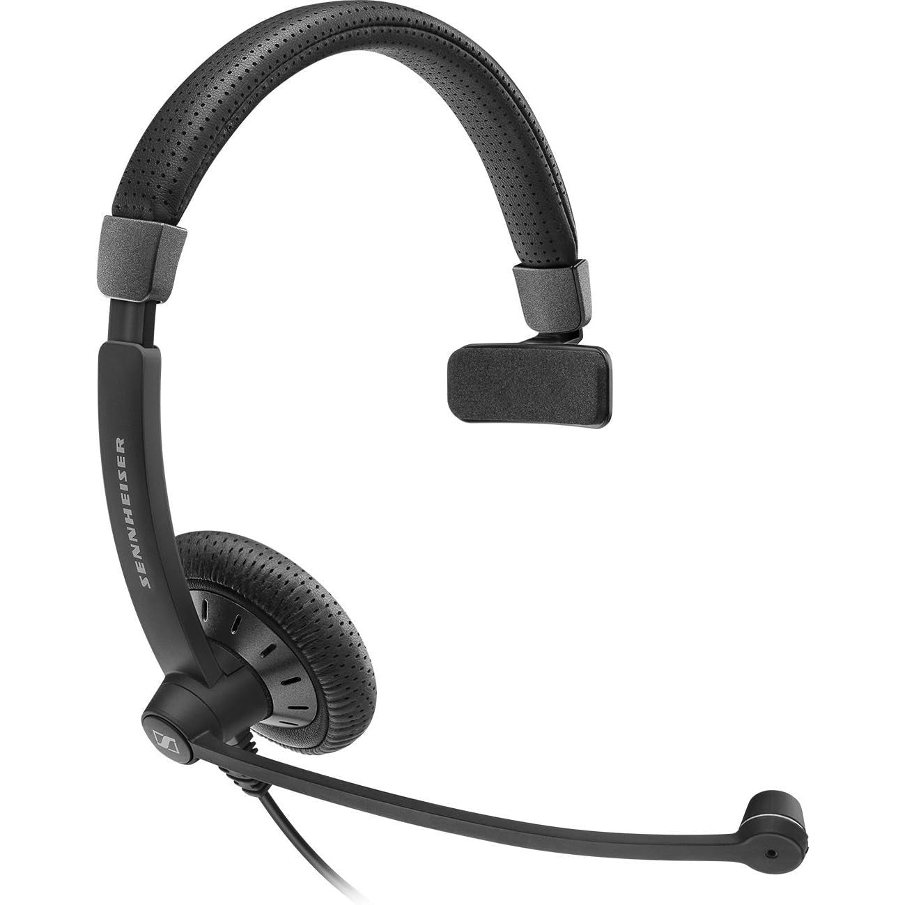 Sennheiser SC45 On-Ear Wired Headset with 3.5mm Jack – Black