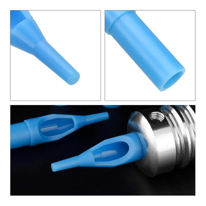 50pcs Blue Disposable Tattoo Needle Tips Set Mixed RT - Gomix Brands Outlet