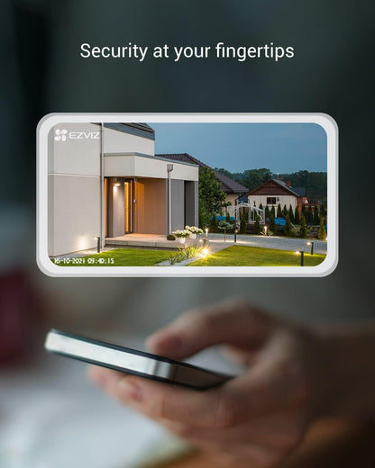 EZVIZ C3TN 3MP Outdoor Wi‑Fi Camera with Night Vision