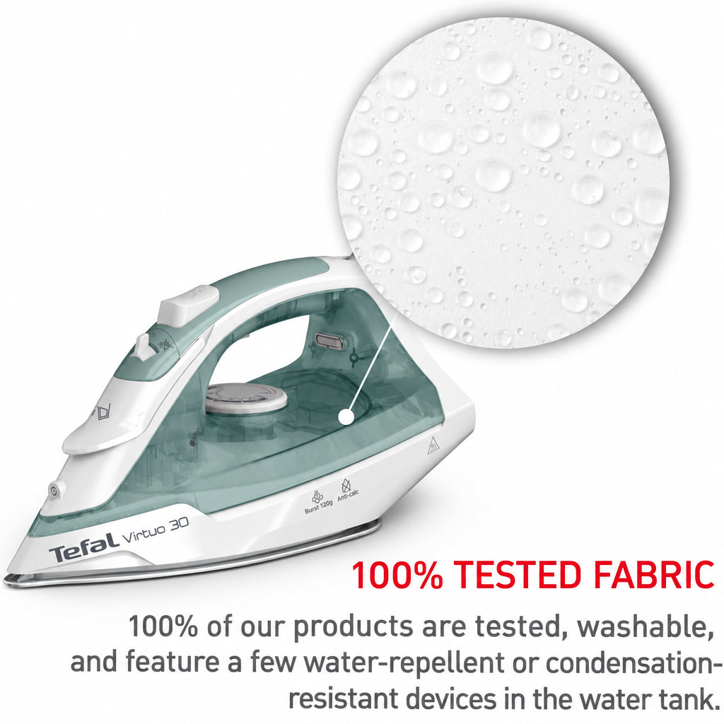 Tefal Virtuo FV2C42 Steam Iron 2000W Eucalyptus (Open Box)