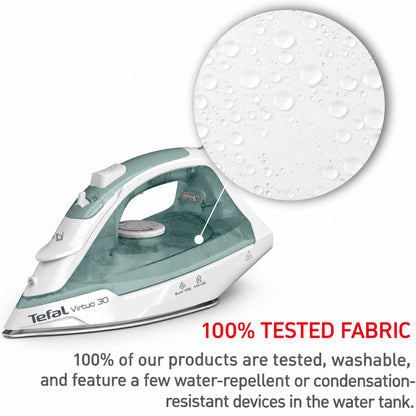 Tefal Virtuo FV2C42 Steam Iron 2000W Eucalyptus (Open Box)