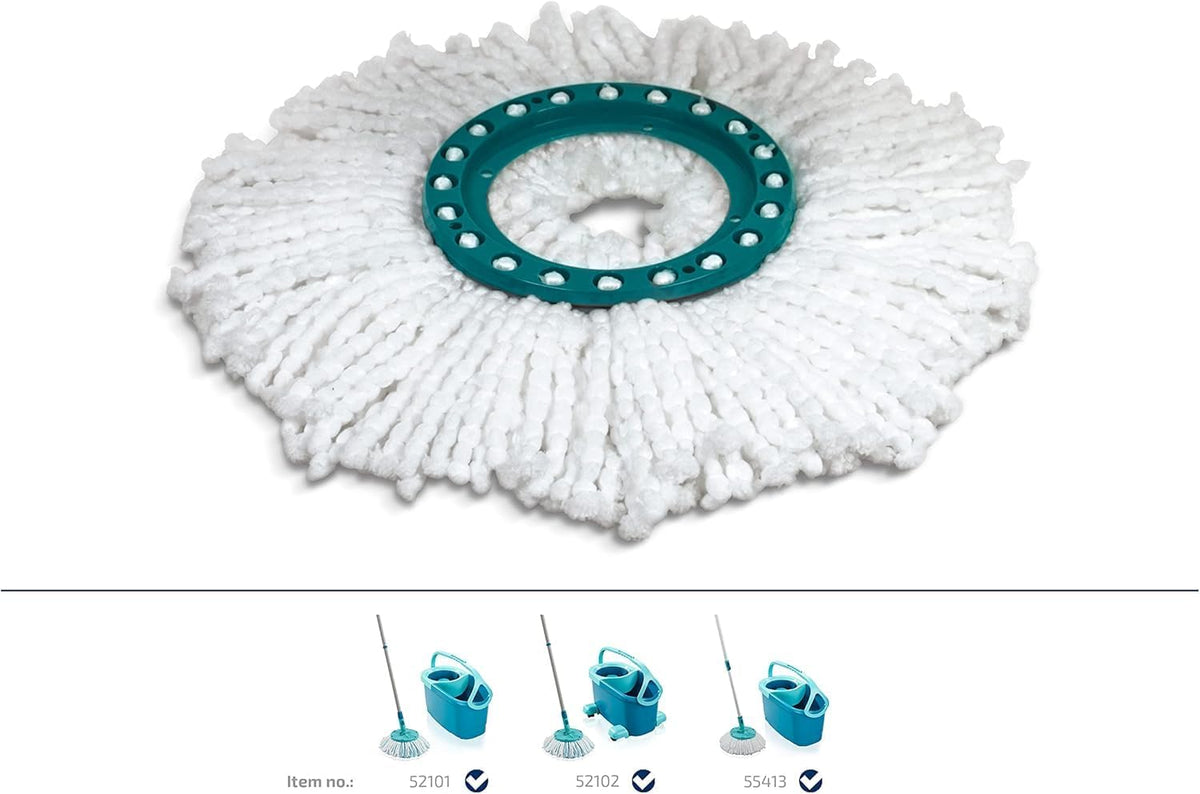 Leifheit Clean Twist Disc Mop Replacement Head Microfibre