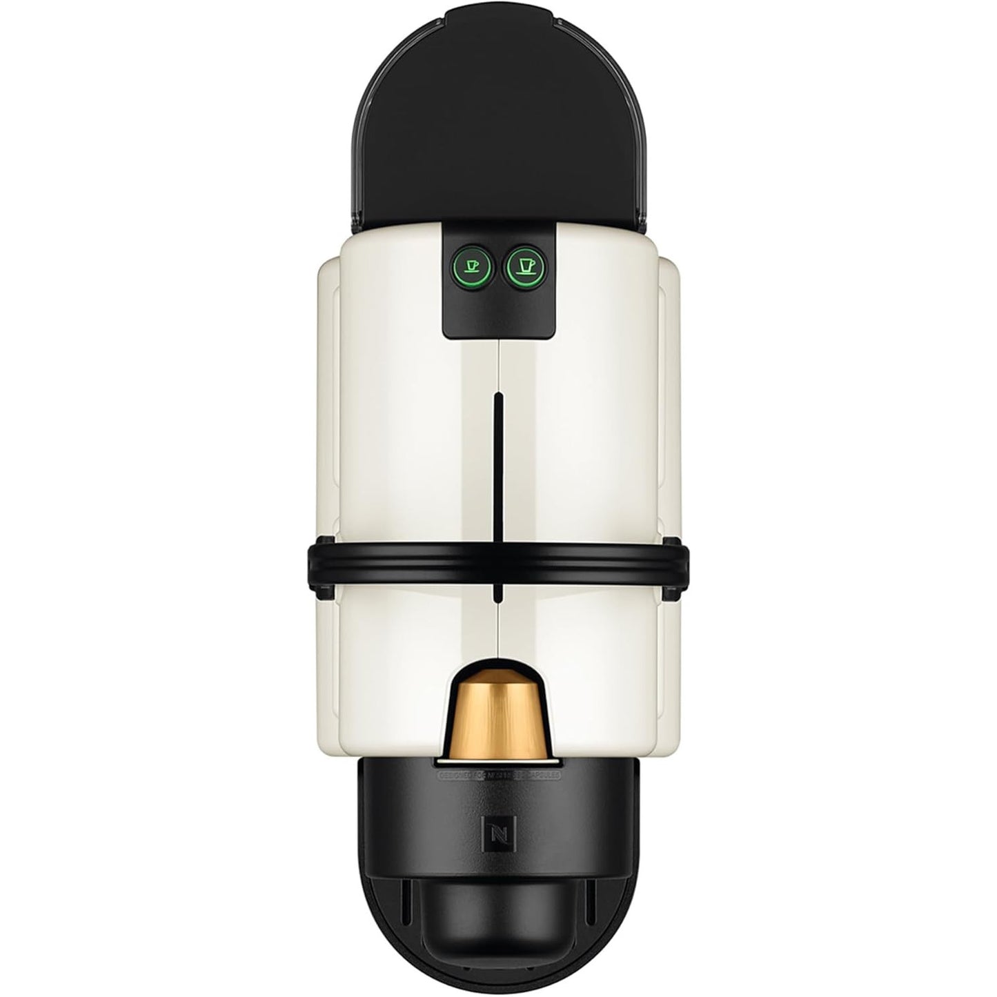 Krups Nespresso Inissia XN1001 Compact White Coffee Capsule Machine
