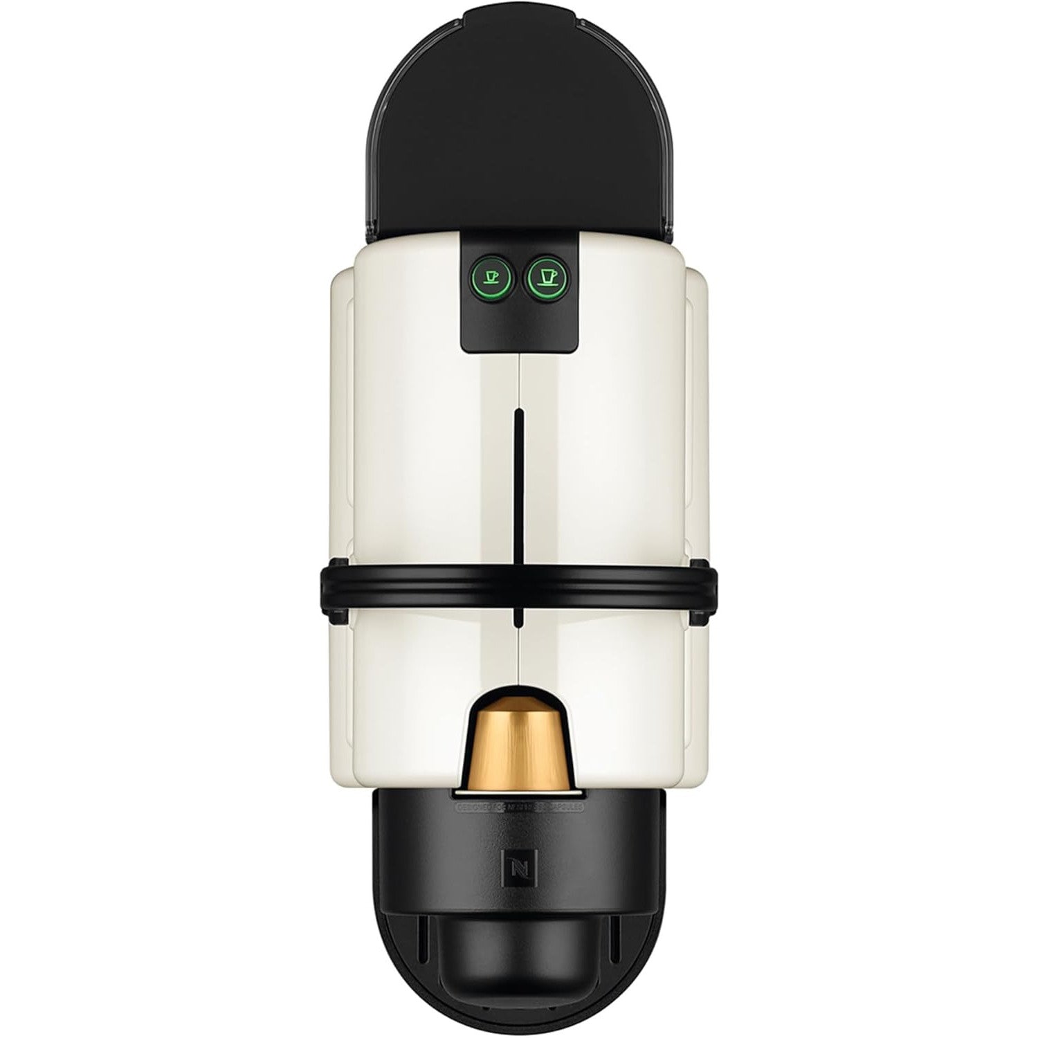 Krups Nespresso Inissia XN1001 Compact White Coffee Capsule Machine