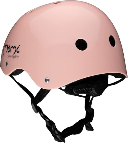 MOMI Pink Unisex Children's Helmet Adjustable 47-58 cm