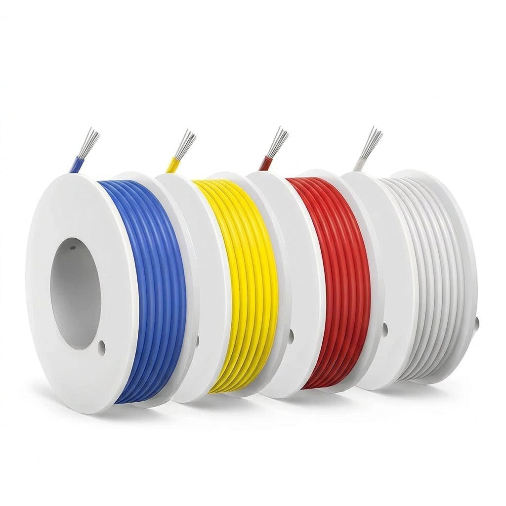 SCHDRA Silicone Electrical Wire Cable Set 4 Colors