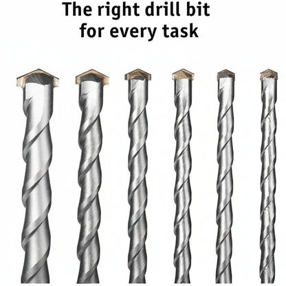 WALTER SDS Plus Concrete Masonry Rock Drill Bit Set 6-Piece 600mm Long