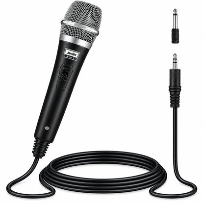 Moukey MK0121 Dynamic Cardioid Handheld Microphone Black