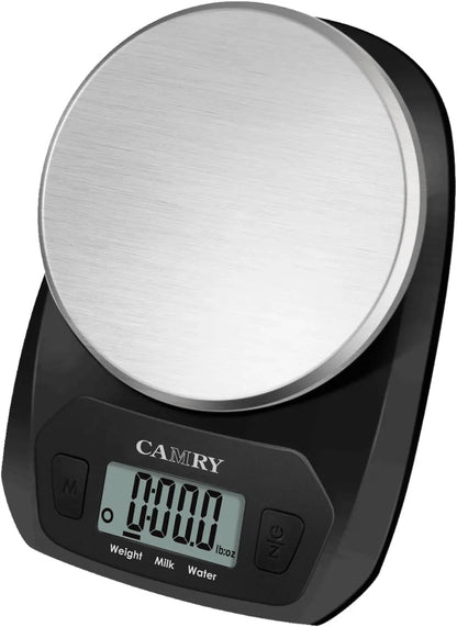 CAMRY Mini Portable Digital Kitchen Scale 5kg Stainless Steel - Gomix Brands Outlet
