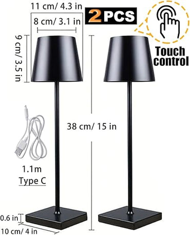 Geolex Home LED Desk Lamp 2 Of Pack