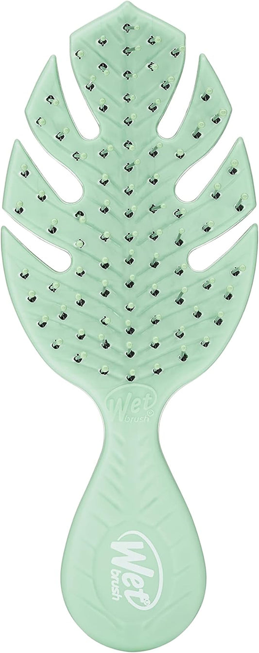Wet Brush Go Green Mini Detangler: Gentle, Painless, Eco-Friendly Hair Brush for All Hair Types