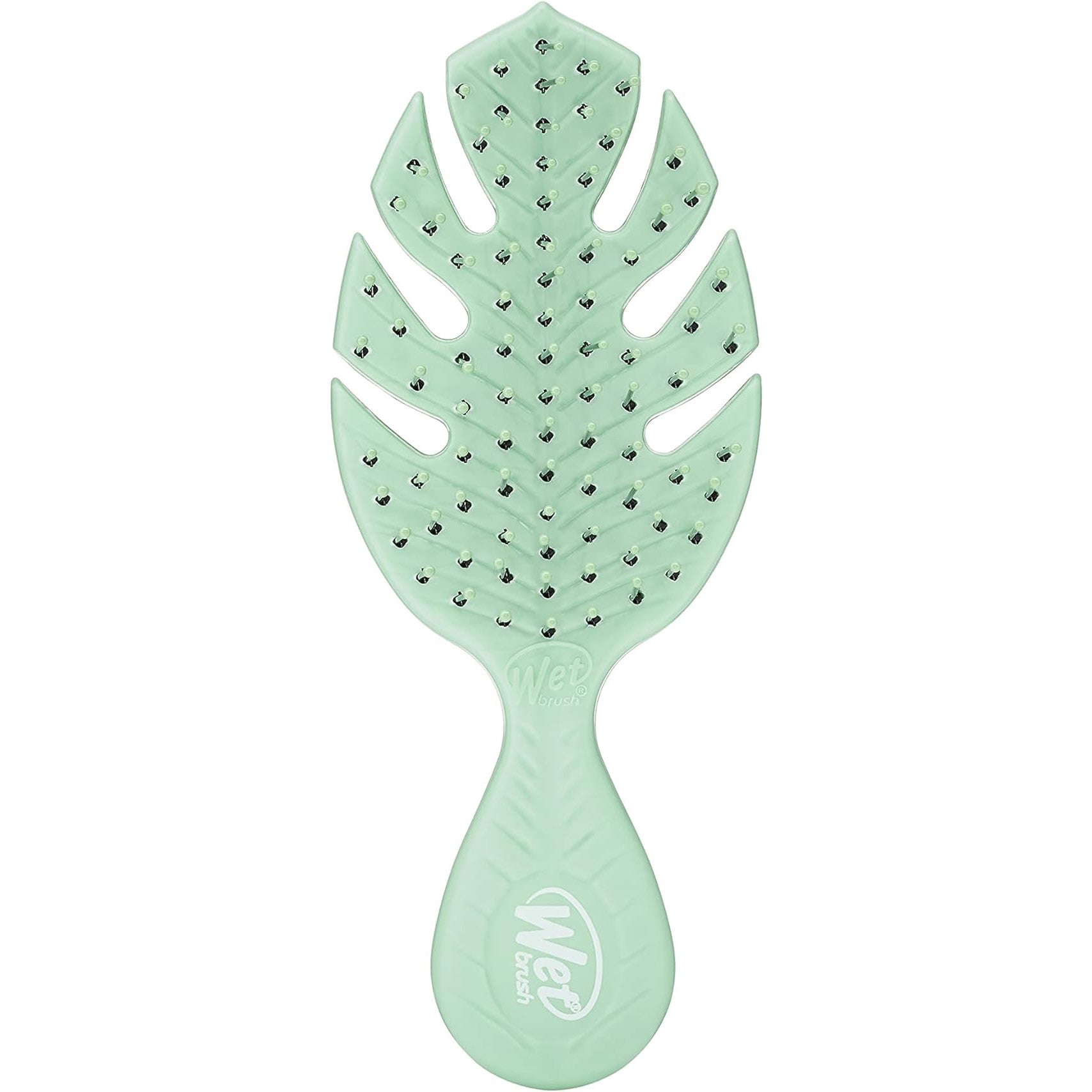 Wet Brush Go Green Mini Detangler: Gentle, Painless, Eco-Friendly Hair Brush for All Hair Types