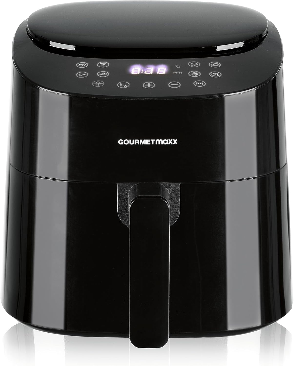 GOURMETmaxx 4.5L 1400W Digital Hot Air Fryer with 8 Programs