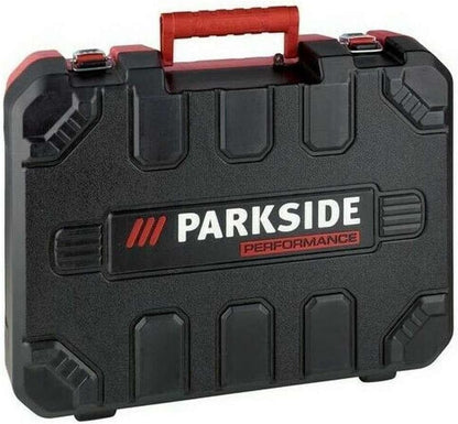 Parkside Performance 20V Cordless Drill: Brushless Motor, Battery, Charger, Case