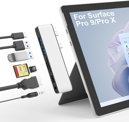 Rytaki Pro 7-in-2 Hub for Surface Pro 11/10/9/X