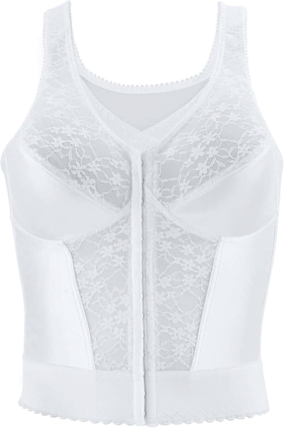 Exquisite Form Long Line Posture Bra – Full Support Wire-Free