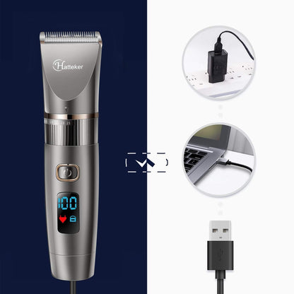 Hatteker RFC-690 Cordless Beard Trimmer Kit, 2.5h Battery