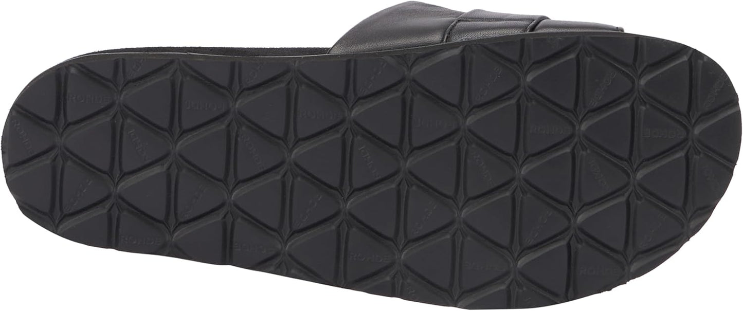 Rohde Siena Women's Leather Slide Mules with Soft Footbed