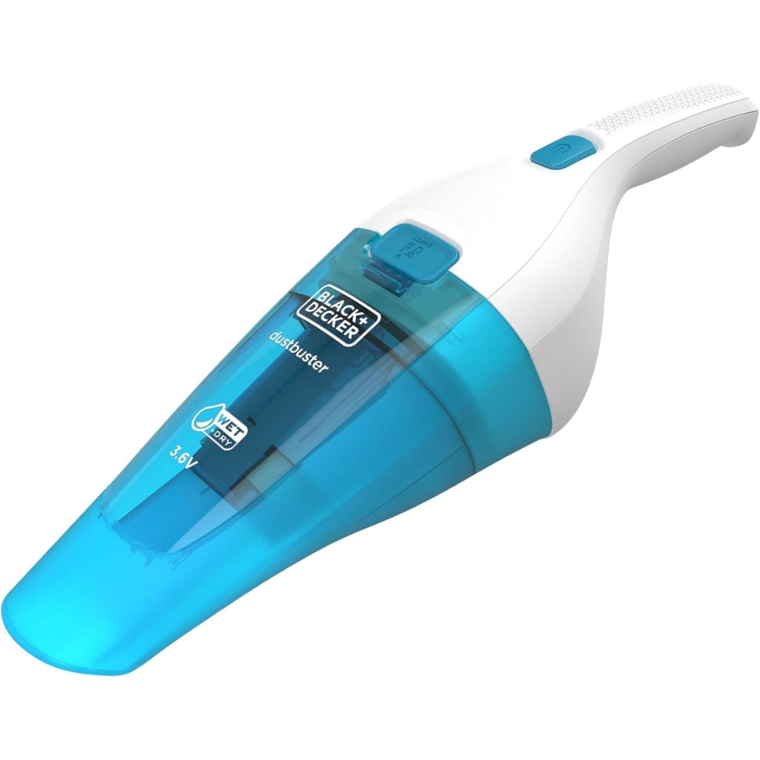 BLACK+DECKER Cordless Wet/Dry Hand Vacuum 3.6V 1.5Ah Portable Cleaner