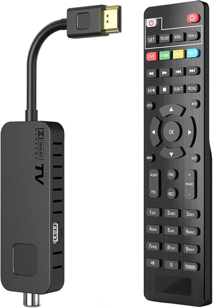 Cronos DVB-T2 HDMI TV Stick with Dolby Audio, 1080p, PVR