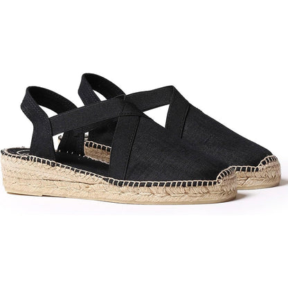 TONI PONS Verona Women's Vegan Cotton Wedge Espadrille