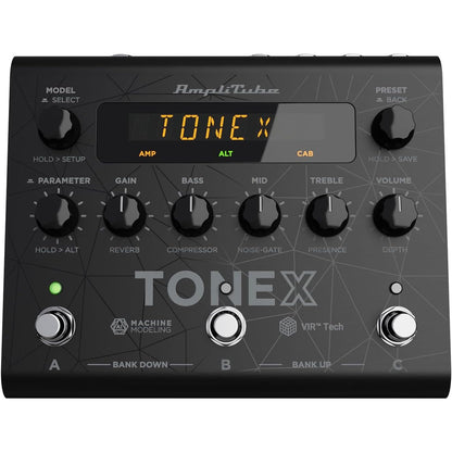 IK Multimedia TONEX AI-Powered Multi-Effects Pedal with 150 Presets