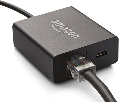 Amazon Ethernet Adapter for Fire TV Stick 4K Max – 10/100 Wired Connection