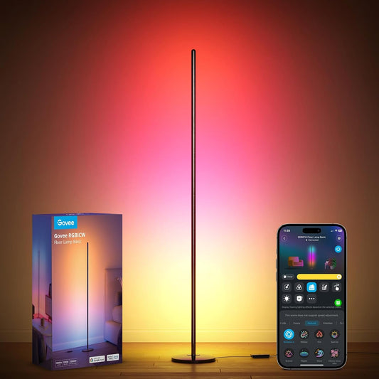 Govee RGBIC Smart Floor Lamp with Alexa and Music Sync