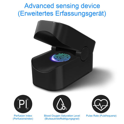 Mommed Pulse Oximeter Blood Oxygen Saturation Monitor with OLED Display
