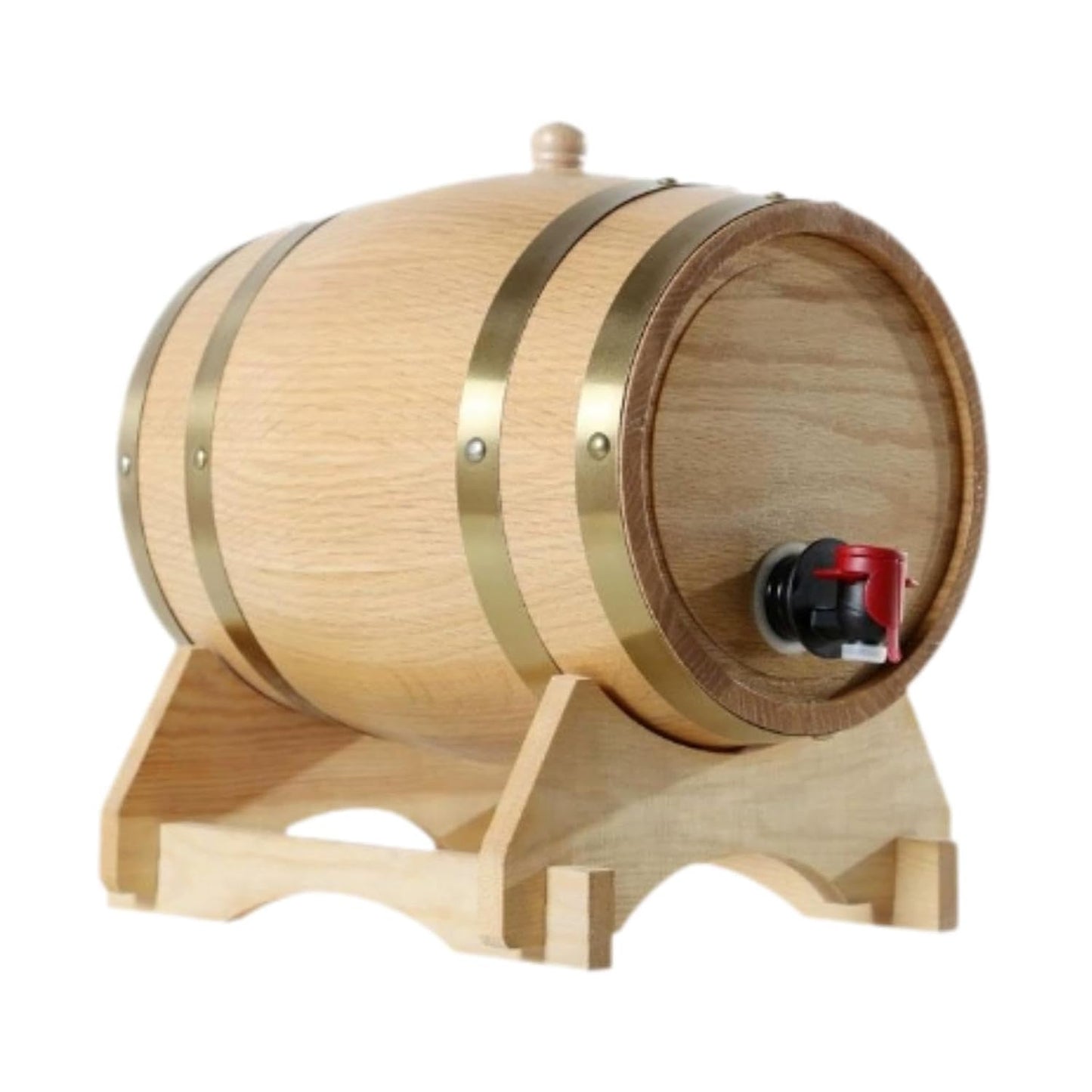 Premium Oak 1.5L Barrel Rustic Home Decor