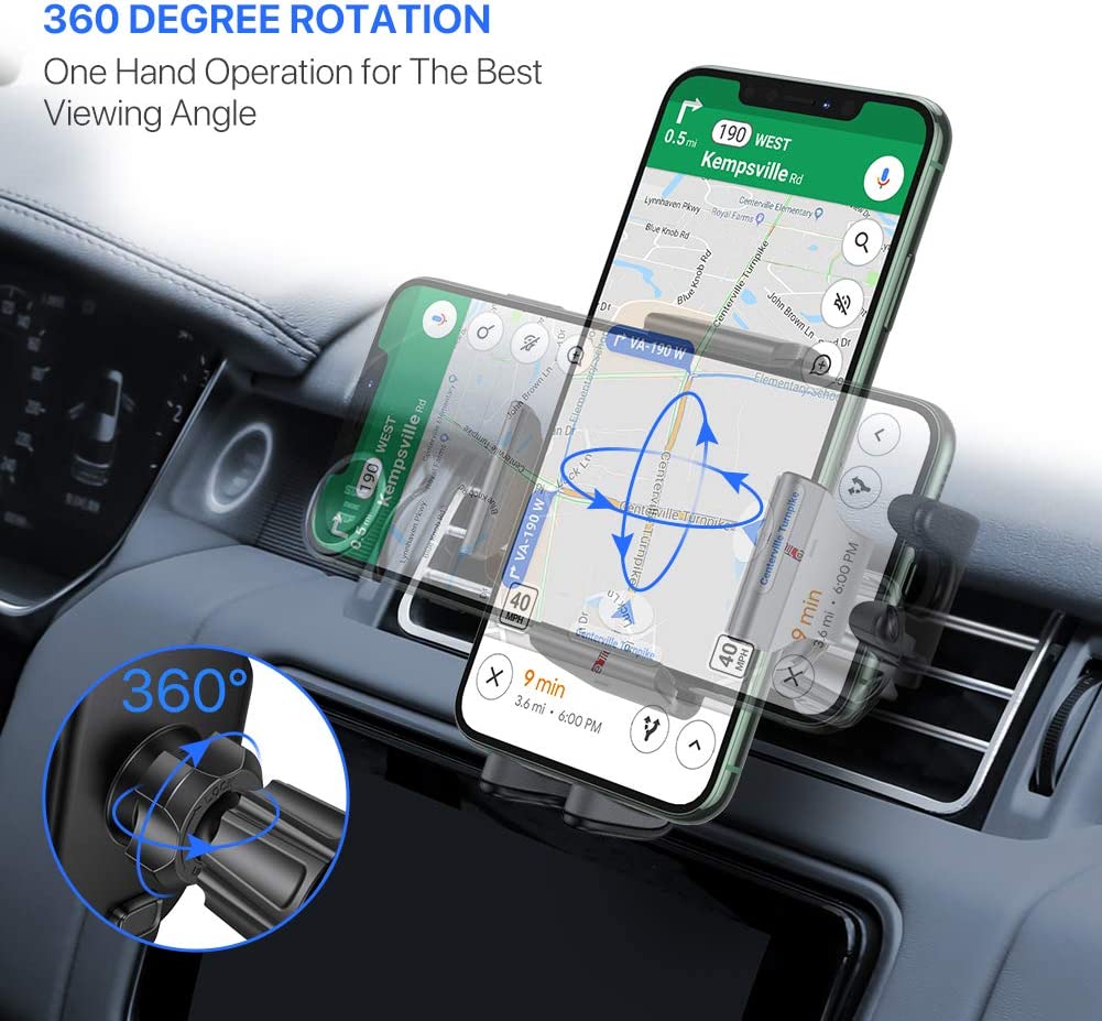 Miracase Car Phone Mount, Universal Air Vent Holder