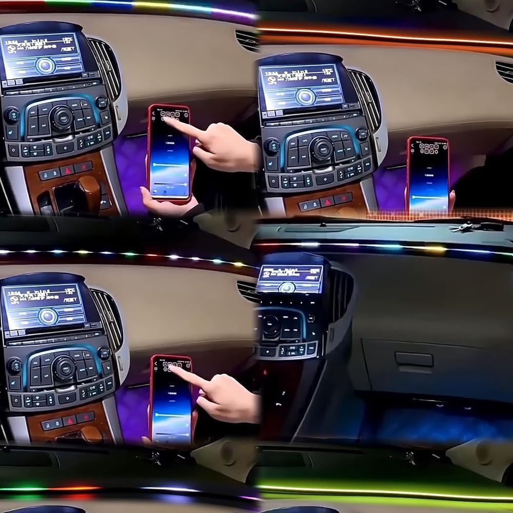 aakichi 110cm Car Ambient LED Strip Light K-4 LED DASHBOARD-1