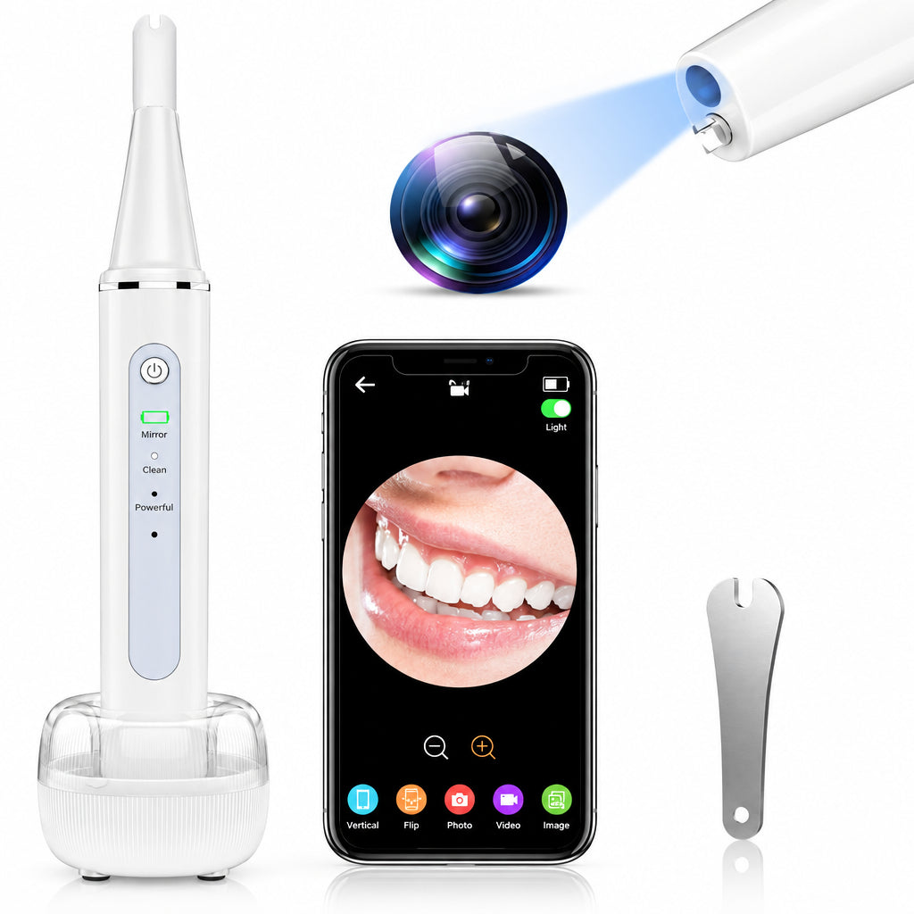 Pcakic KSJ-W Wireless Visual Plaque Remover for Teeth