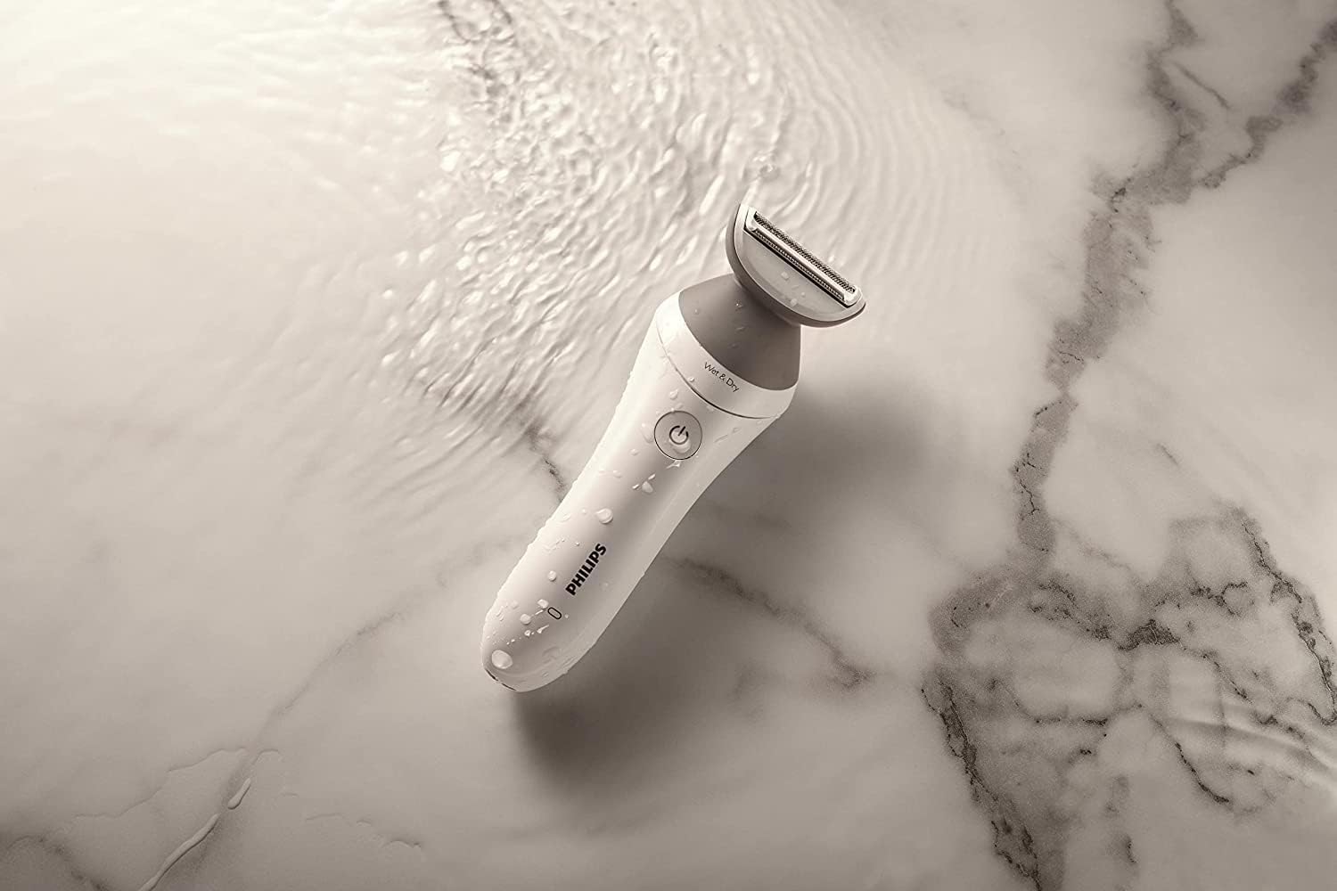 Philips Beauty Lady Shaver Series 6000 Cordless with 4 Accessories