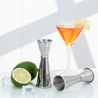 Briout Premium Double Jigger Stainless Steel 2oz/1oz Bar Tool