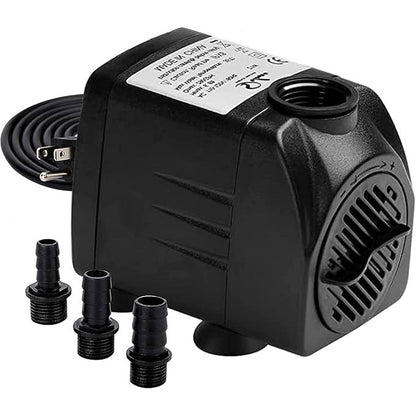 Simple Deluxe 290 GPH Submersible Pump for Aquariums