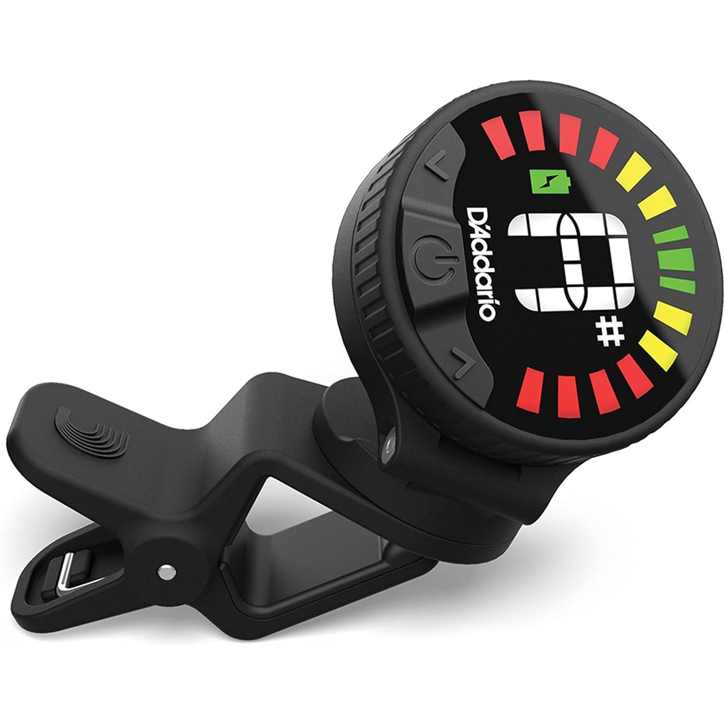 D'Addario Nexxus 360 Rechargeable Clip‑On Guitar Tuner with 360° Rotation
