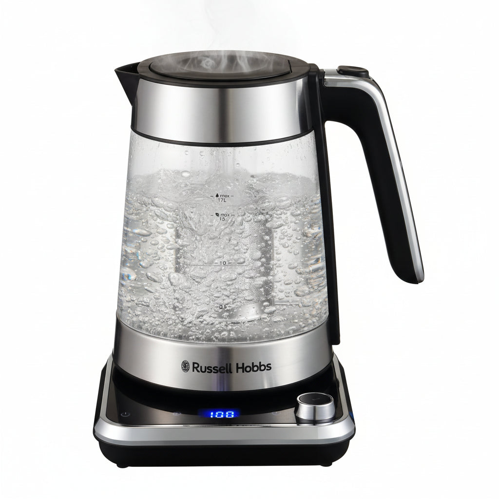 Russell Hobbs Attentiv 1 7L Glass Kettle Stainless Steel Variable russell-hobbs-attentiv-1-7l-glass-kettle-stainless-steel-variable