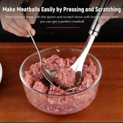 Hanzete Meatball Spoon 304 Stainless Steel