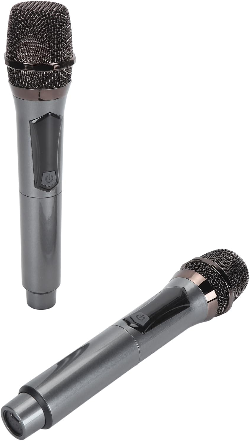 Denash Dual Handheld Wireless Karaoke Mic with LED Display